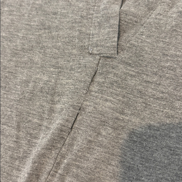 SMASH + TESS Monday romper Gray V-Neck Jumpsuit 3/4 sleeves pockets size medium - Picture 8 of 14